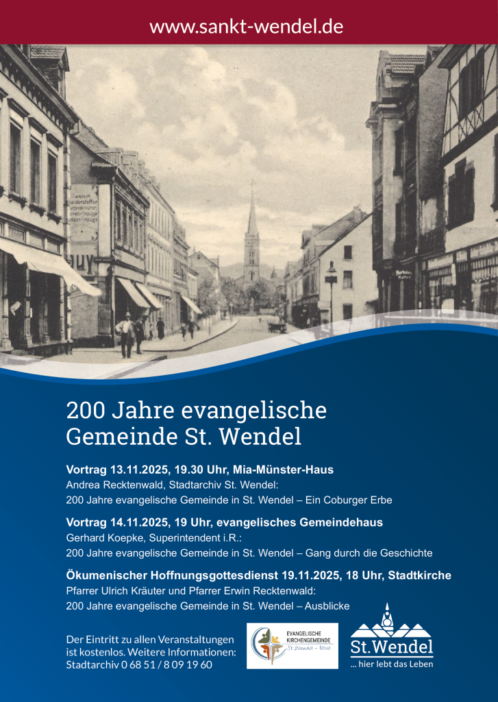 Plakat 200 Jahre ev Gemeinde