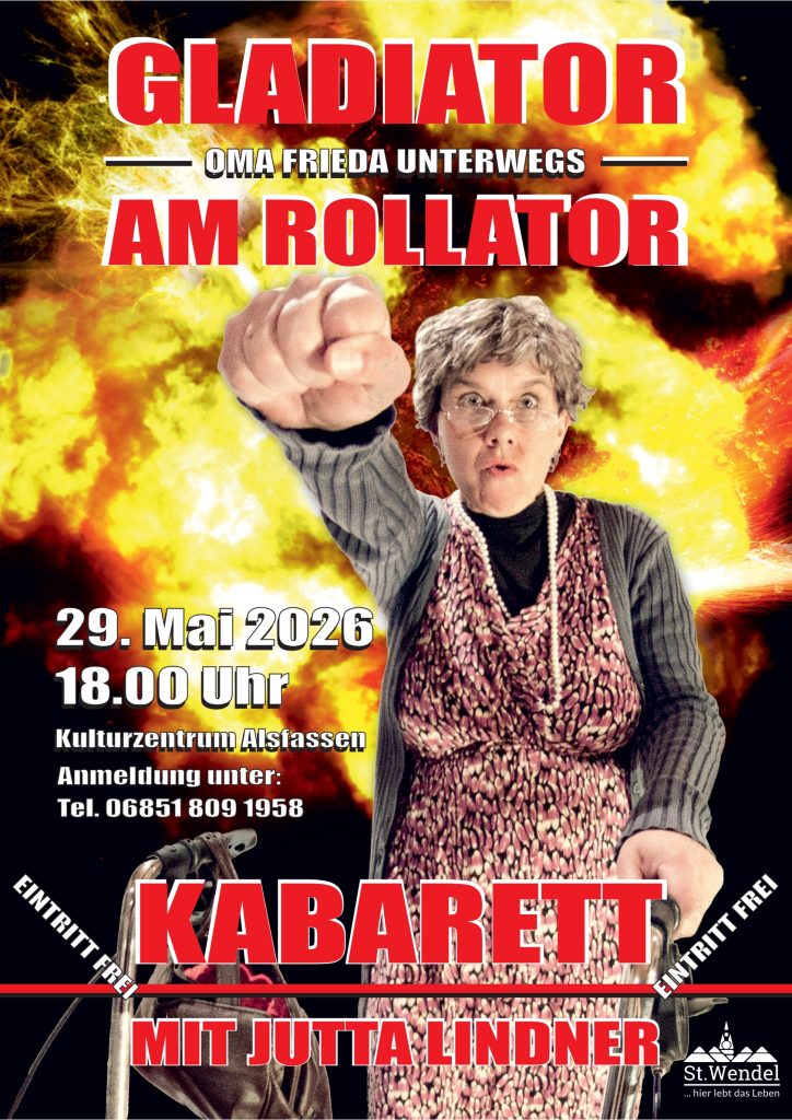 Plakat Oma Frieda 29.05.-1